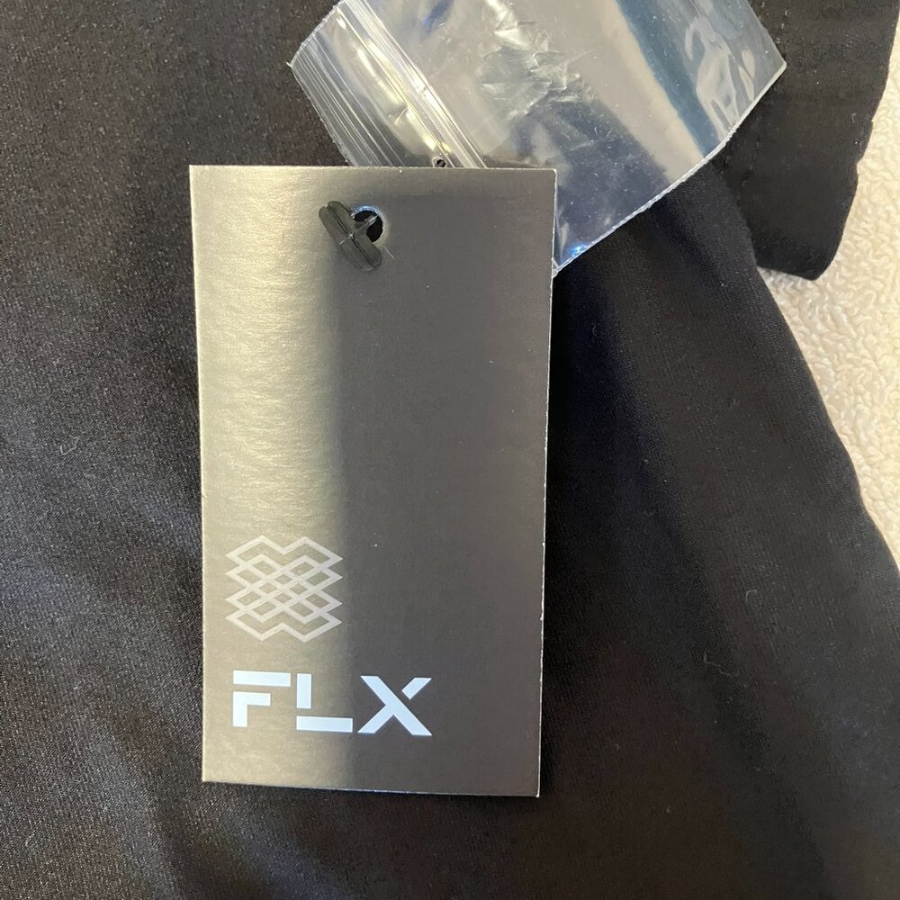 FLX Luxury Soft Polo | Black | Size M | NWT - Picture 4 of 6
